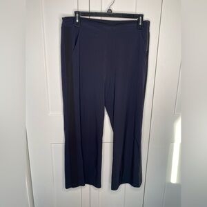 Athleta Zipper Pocket Snap Straight Leg Pants Women’s Petite Size 14P